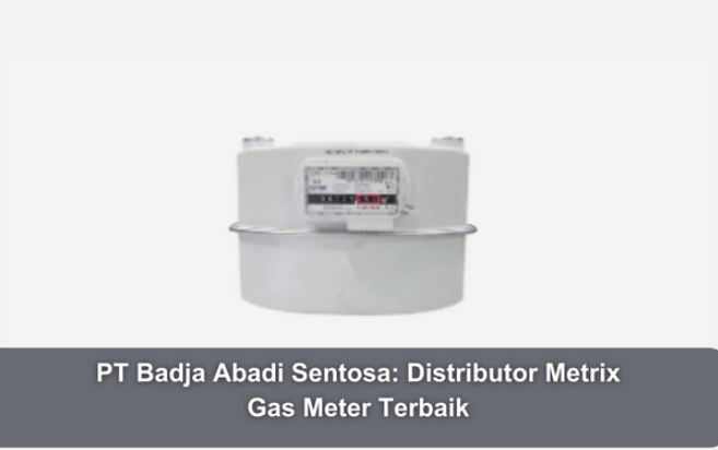 PT Badja Abadi Sentosa: Distributor Metrix Gas Meter Terbaik